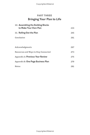 choose your enemies wisely - business planning for the audacious few