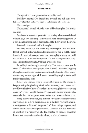 choose your enemies wisely - business planning for the audacious few