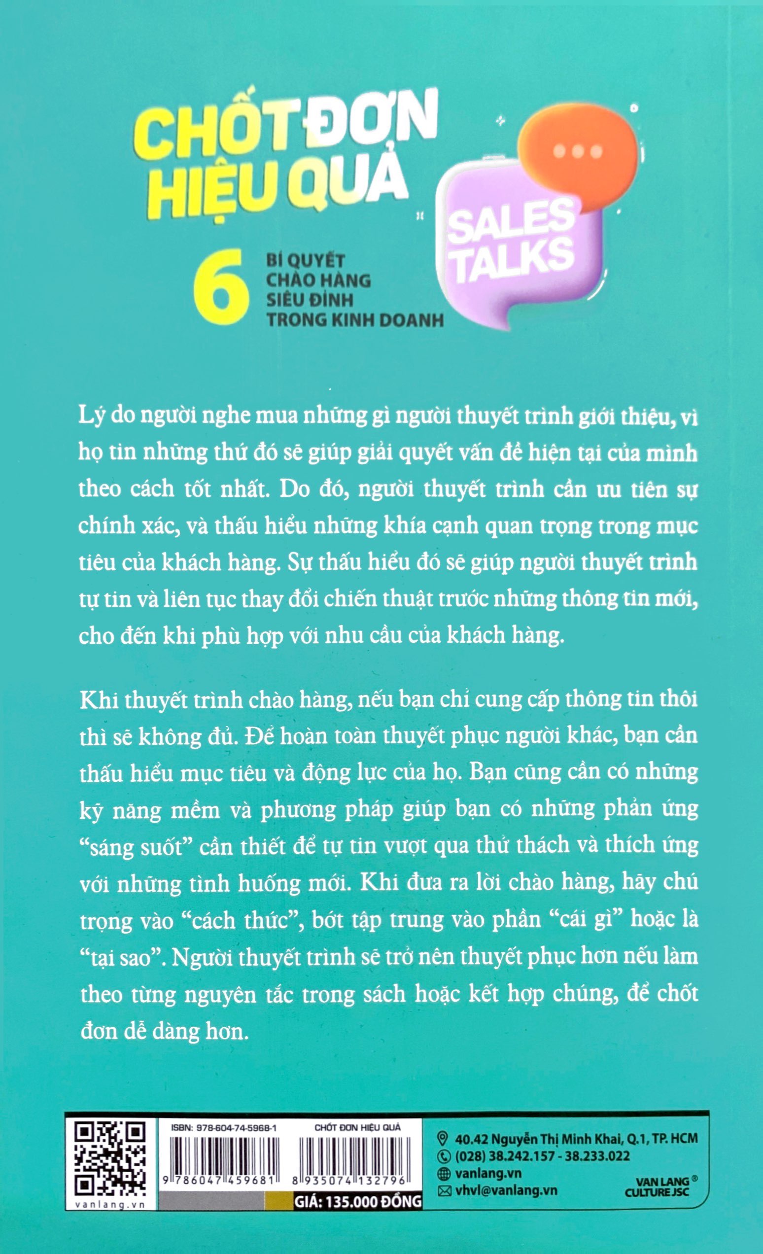 chốt đơn hiệu quả