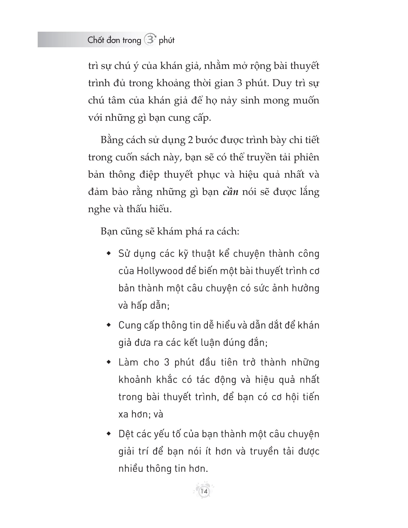 chốt đơn trong 3 phút