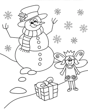 christmas colouring fun