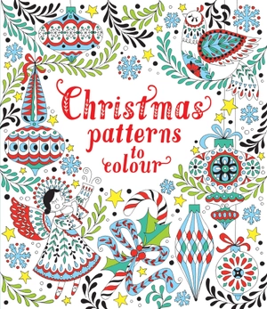 christmas patterns to colour