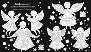 christmas patterns to colour