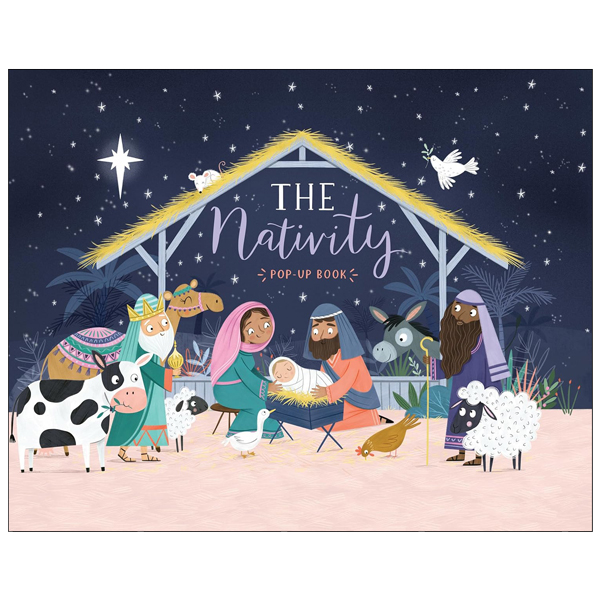 christmas pop up book - the nativity