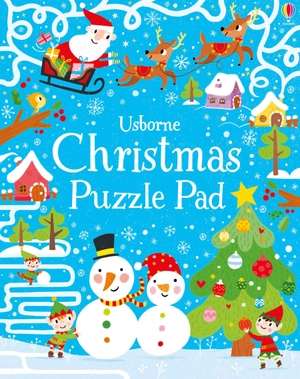 christmas puzzle pad