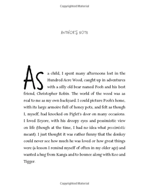 christopher robin: the novelization