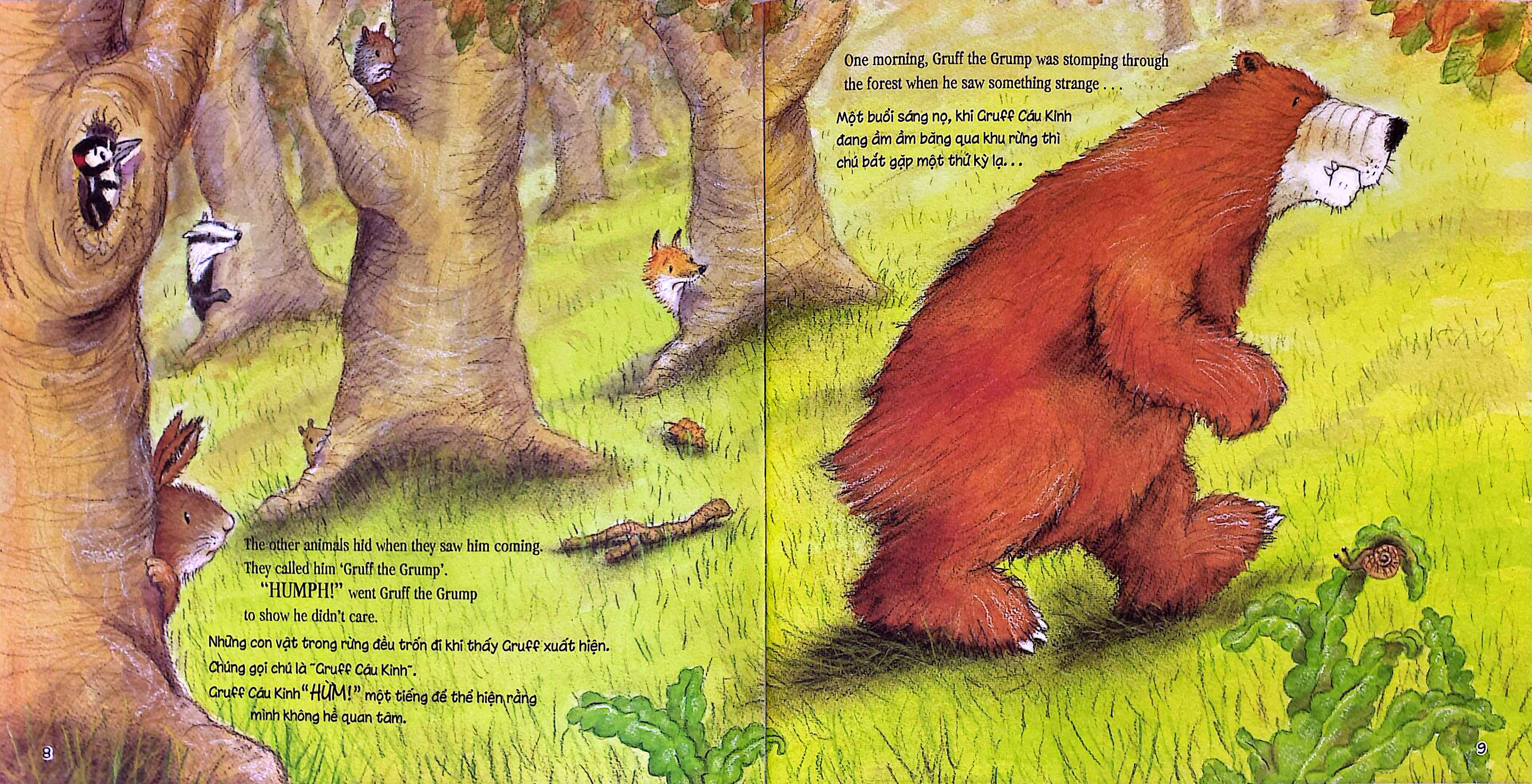 Chú Gấu Cáu Kỉnh - Gruff The Grump