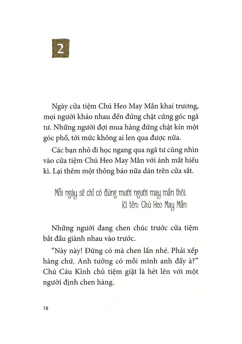 chú heo may mắn