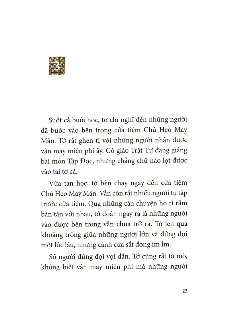 chú heo may mắn