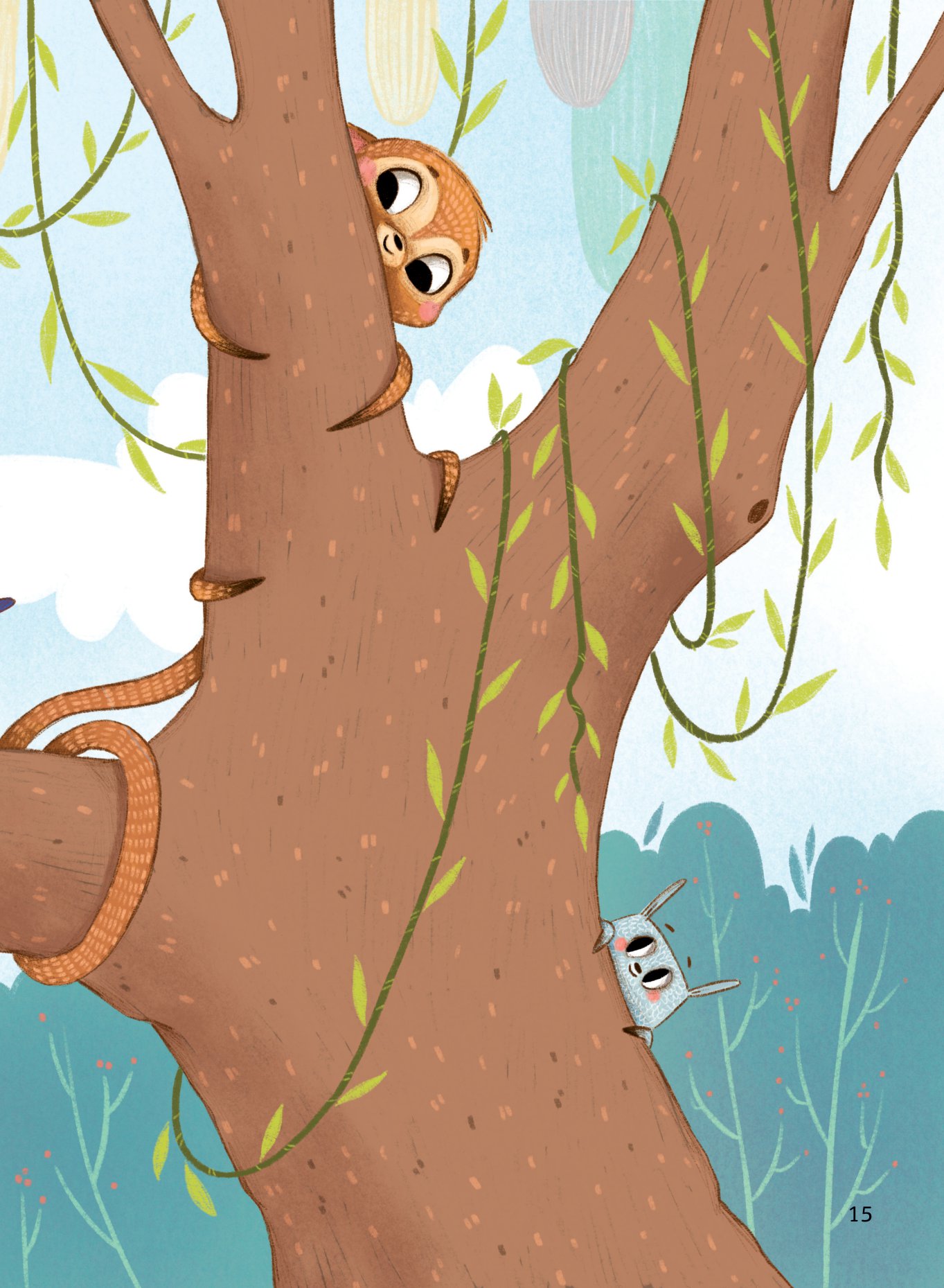 chú khỉ không chịu đi ngủ