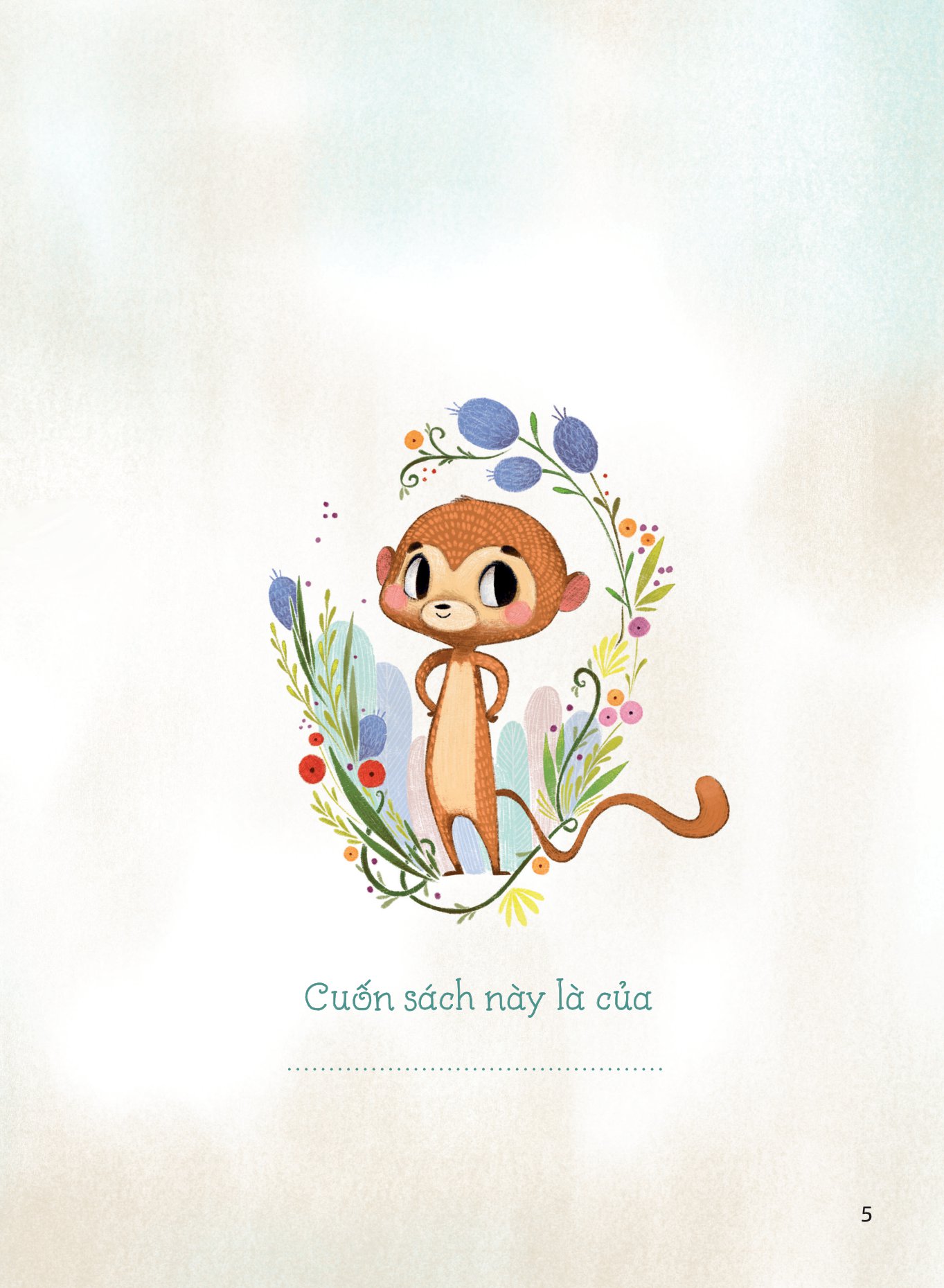 chú khỉ không chịu đi ngủ