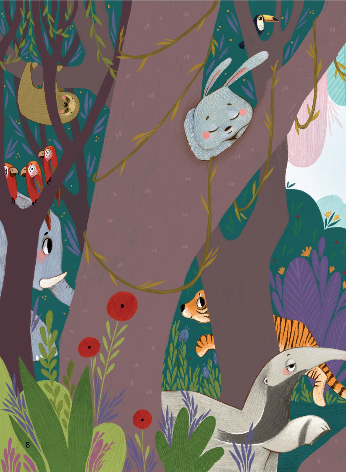 chú khỉ không chịu đi ngủ