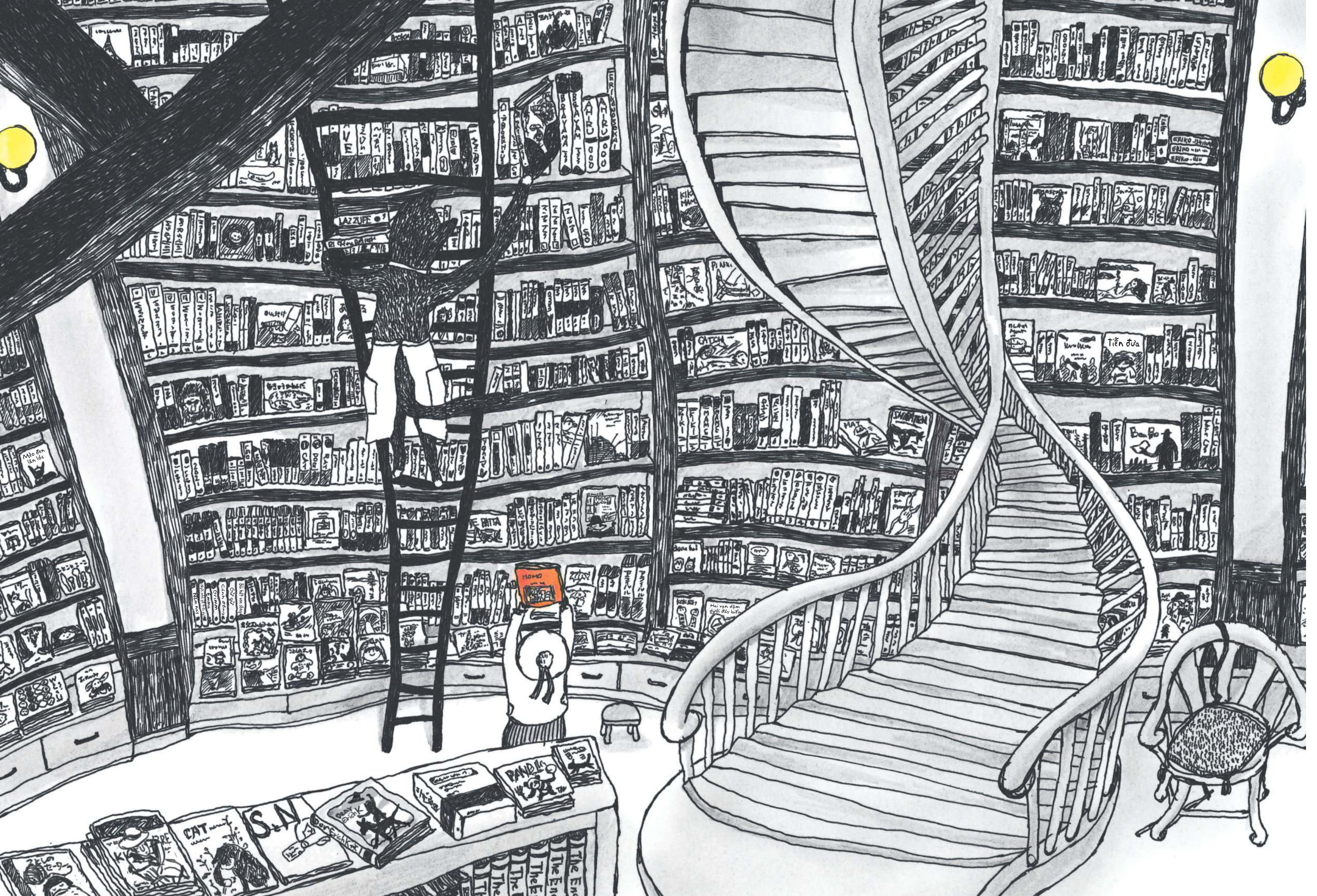 Chú Mèo Hiệu Sách