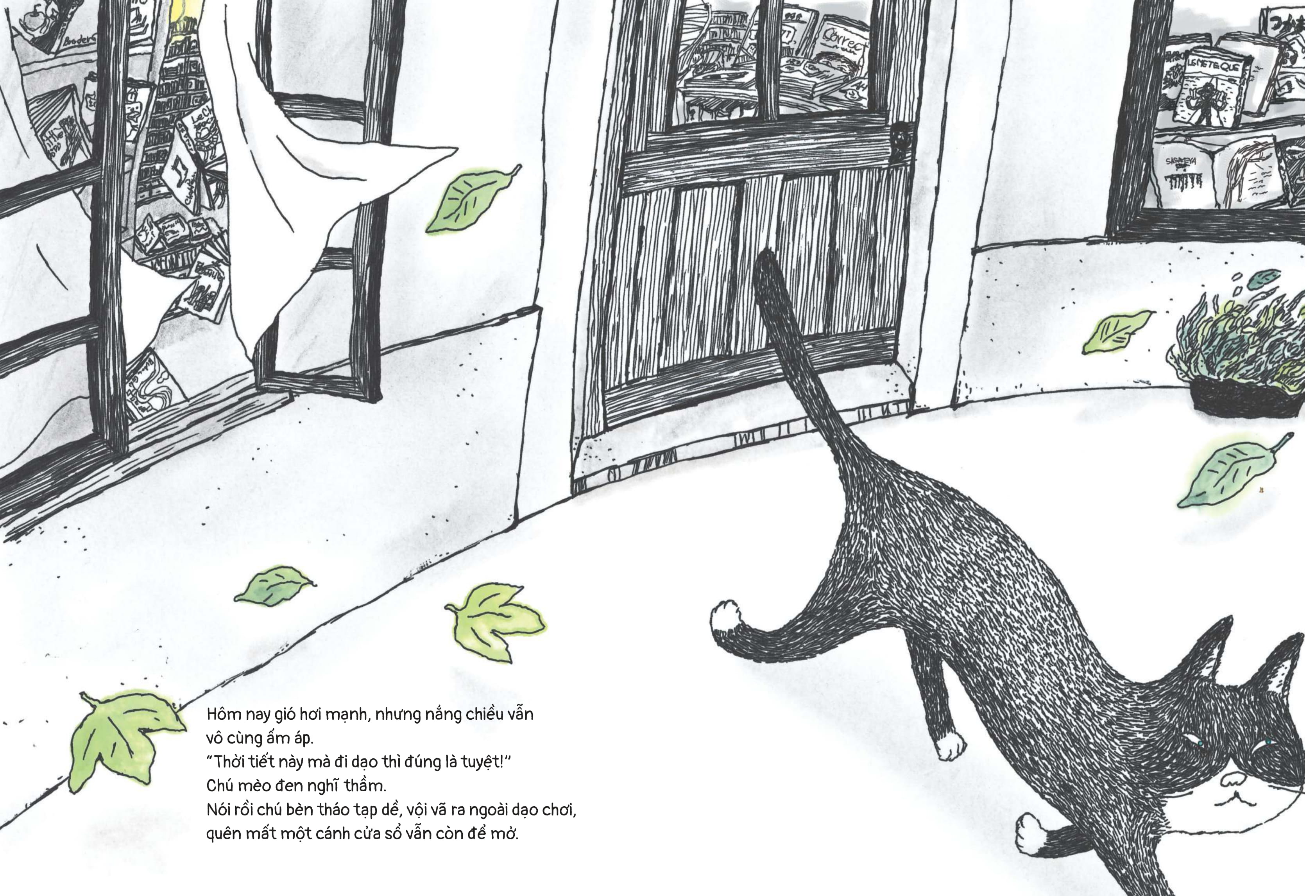 Chú Mèo Hiệu Sách