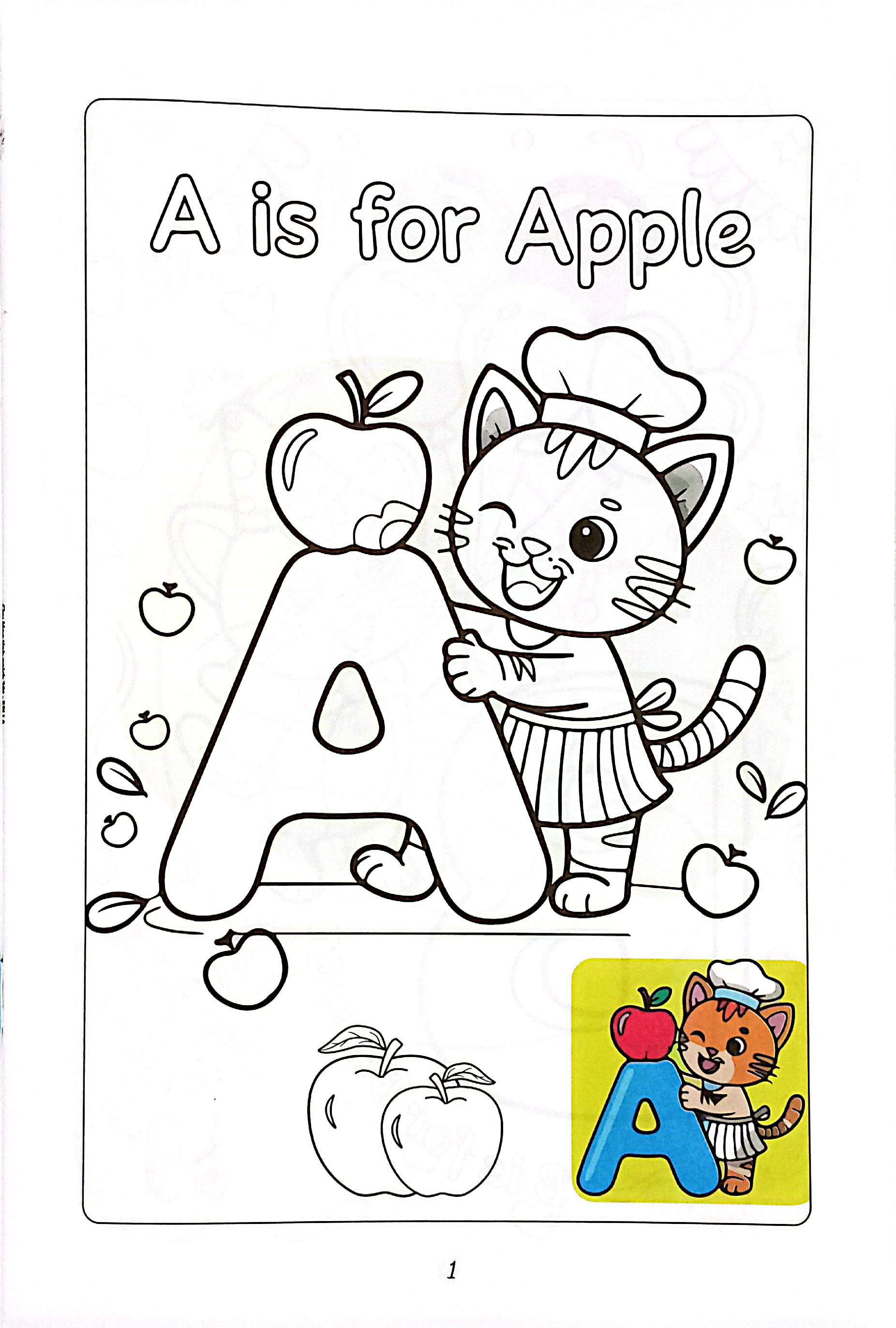 Chu Meo Tinh Nghich Hoc Chu Cai - To Mau Sang Tao - Danh Cho Be 3 Tuoi