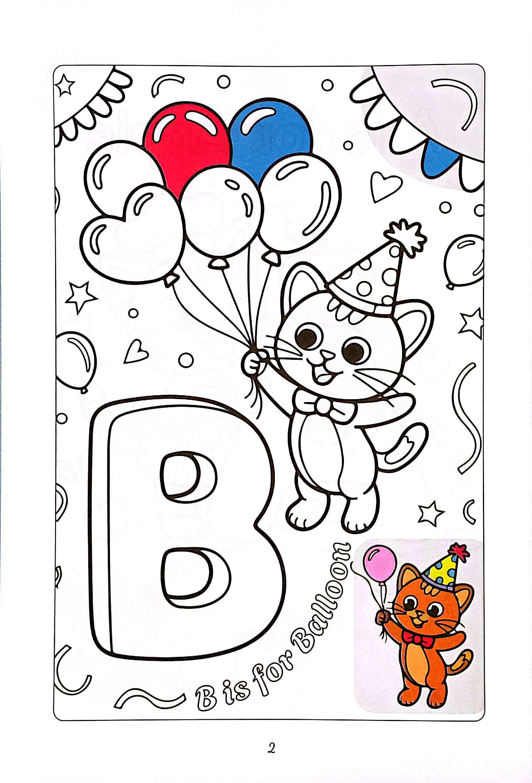 Chu Meo Tinh Nghich Hoc Chu Cai - To Mau Sang Tao - Danh Cho Be 3 Tuoi