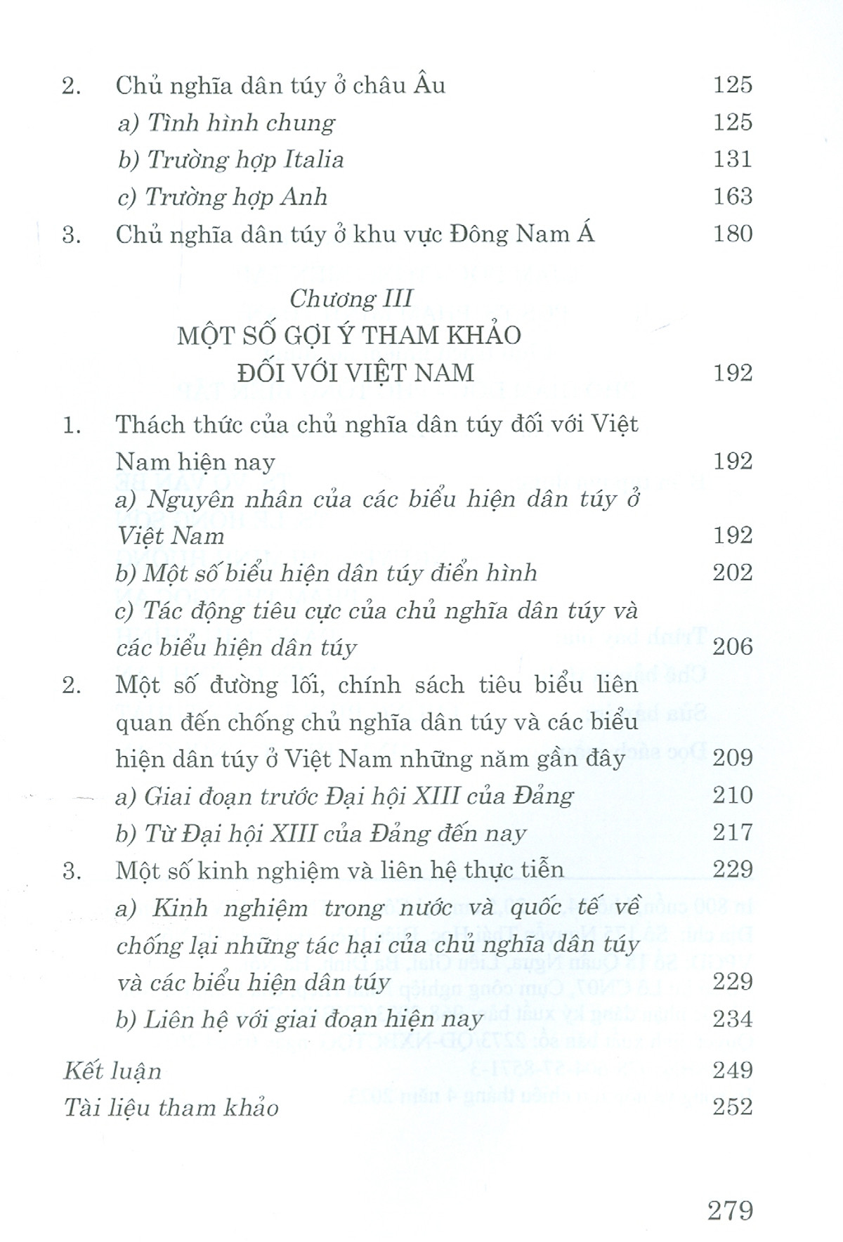 chủ nghĩa dân túy trong đời sống chính trị thế giới và gợi ý tham khảo đối với việt nam
