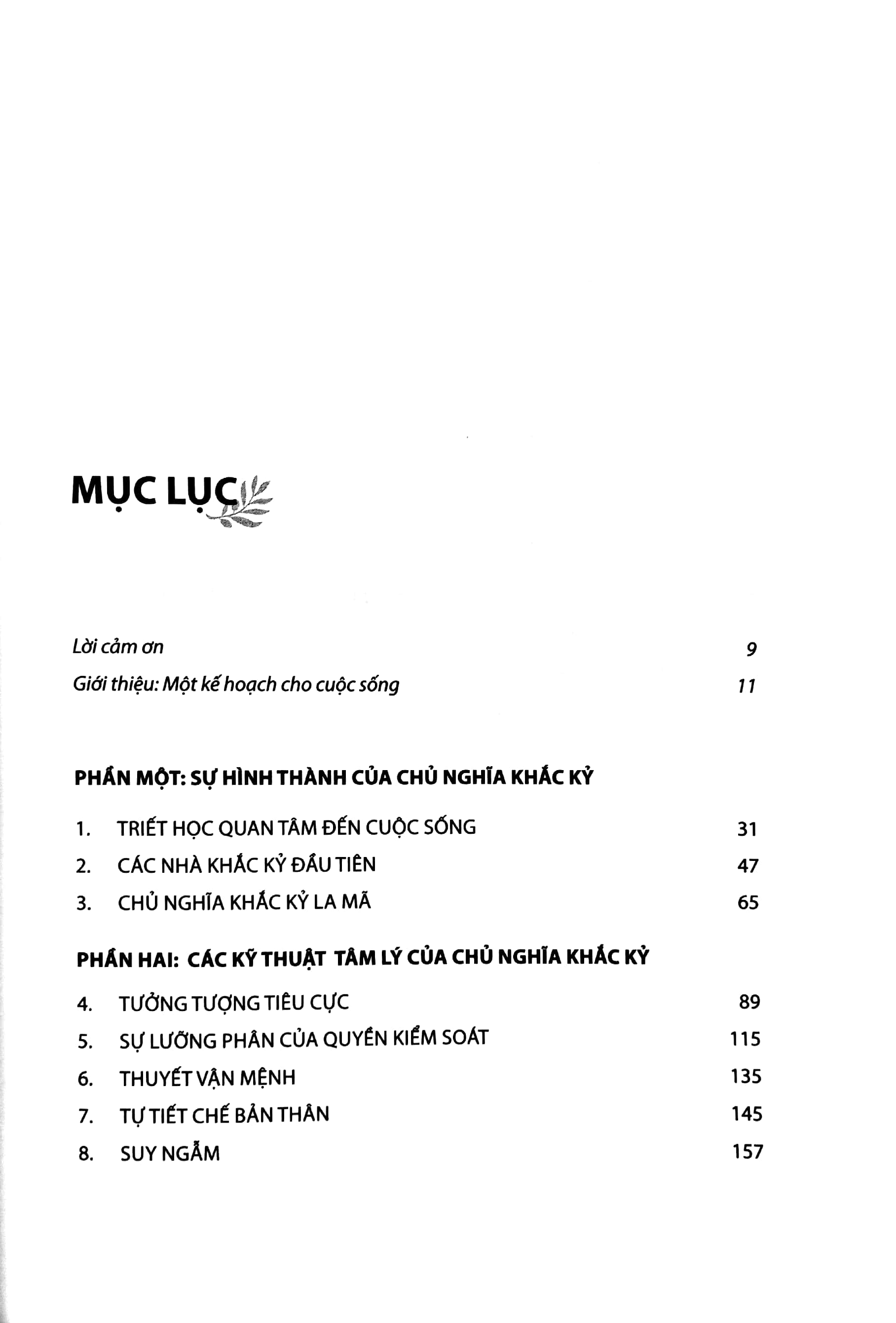 chủ nghĩa khắc kỷ - phong cách sống bản lĩnh và bình thản (tái bản)