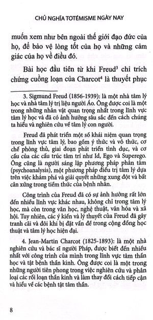 chủ nghĩa totémisme ngày nay