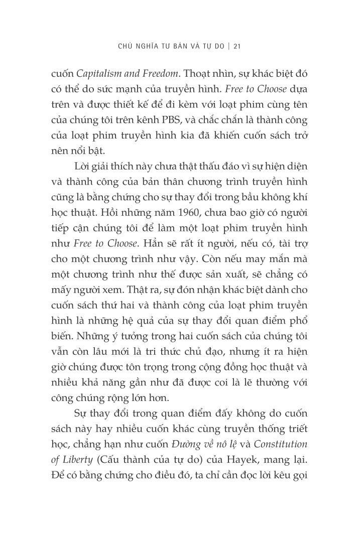 chủ nghĩa tư bản và tự do - capitalism and freedom
