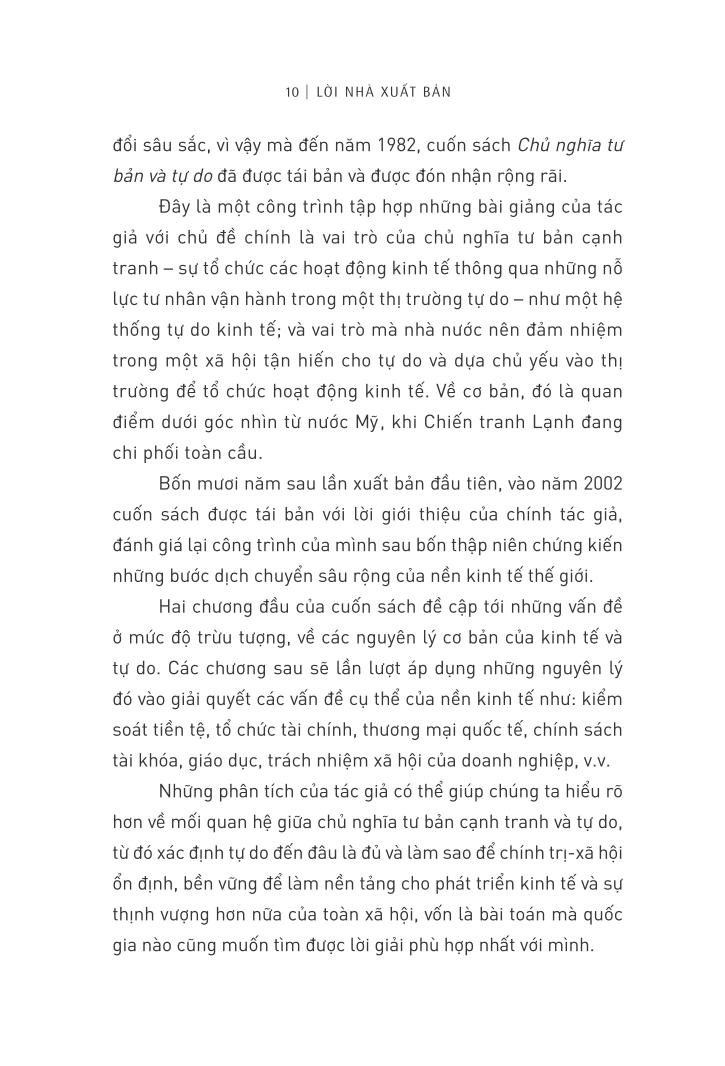 chủ nghĩa tư bản và tự do - capitalism and freedom