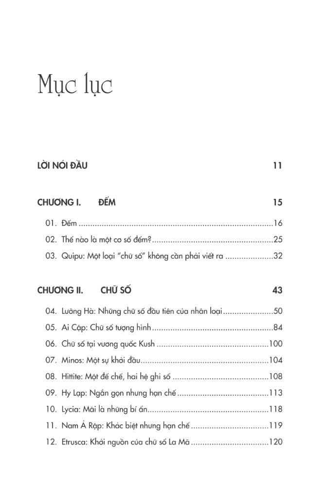 chữ số và thế giới - nguồn gốc bị lãng quên