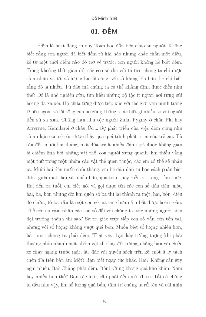 chữ số và thế giới - nguồn gốc bị lãng quên