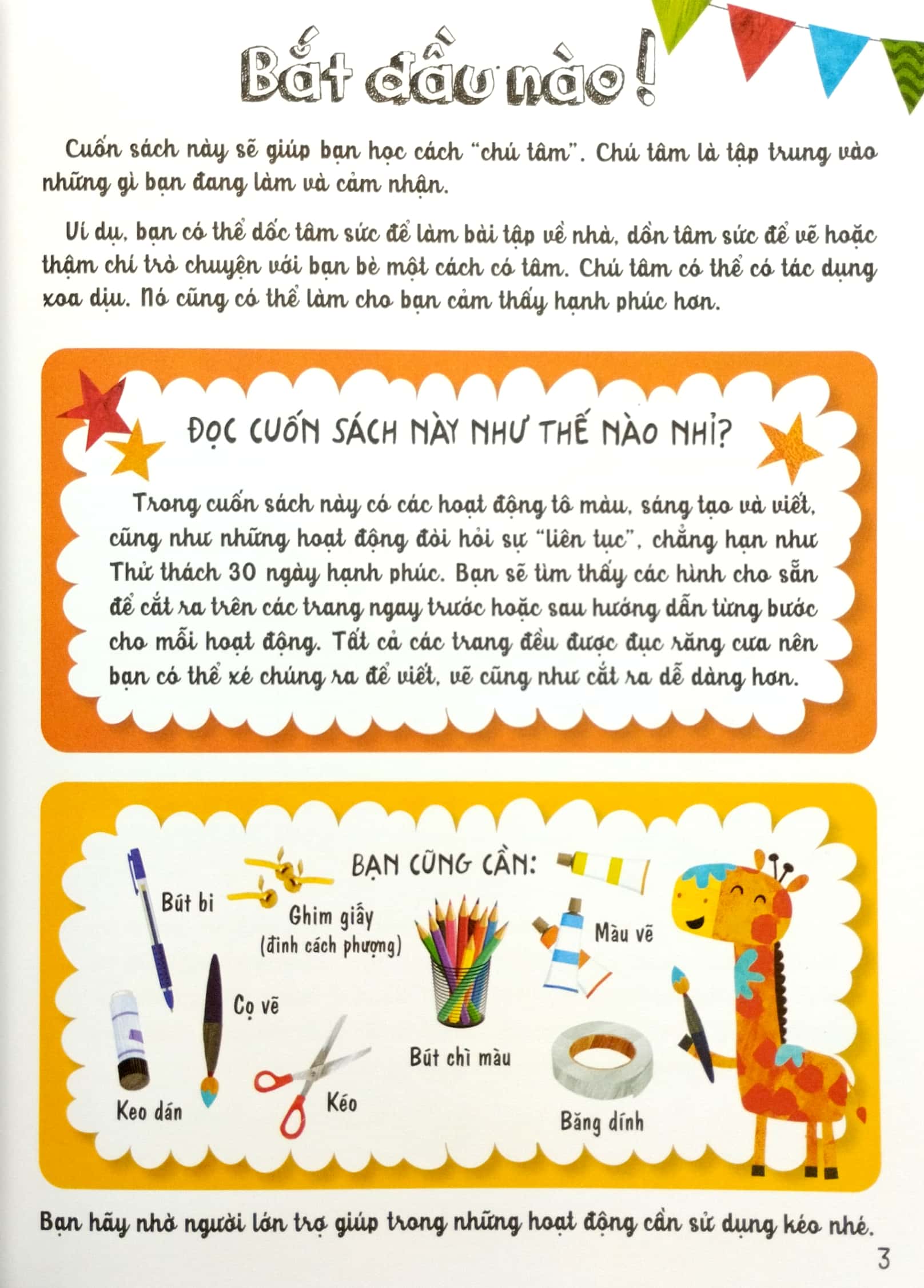 chú tâm sáng tạo - mindfulness - hạnh phúc