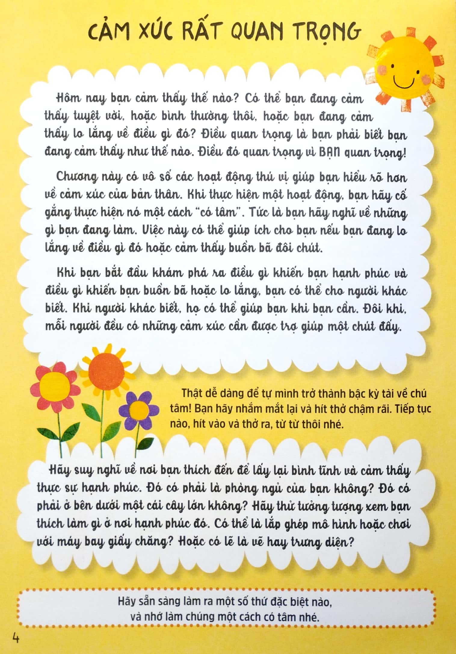 chú tâm sáng tạo - mindfulness - hạnh phúc