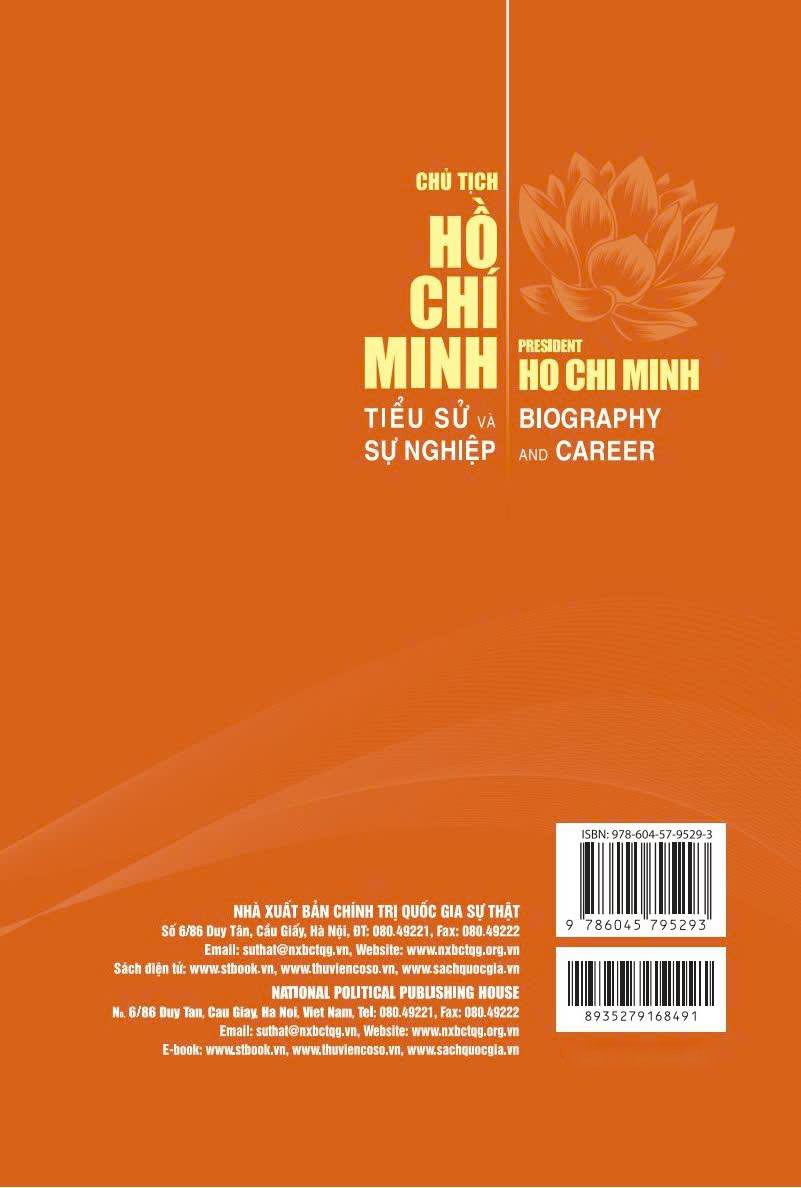 chủ tịch hồ chí minh - tiểu sử và sự nghiệp president ho chi minh - biography and career (song ngữ việt - anh)