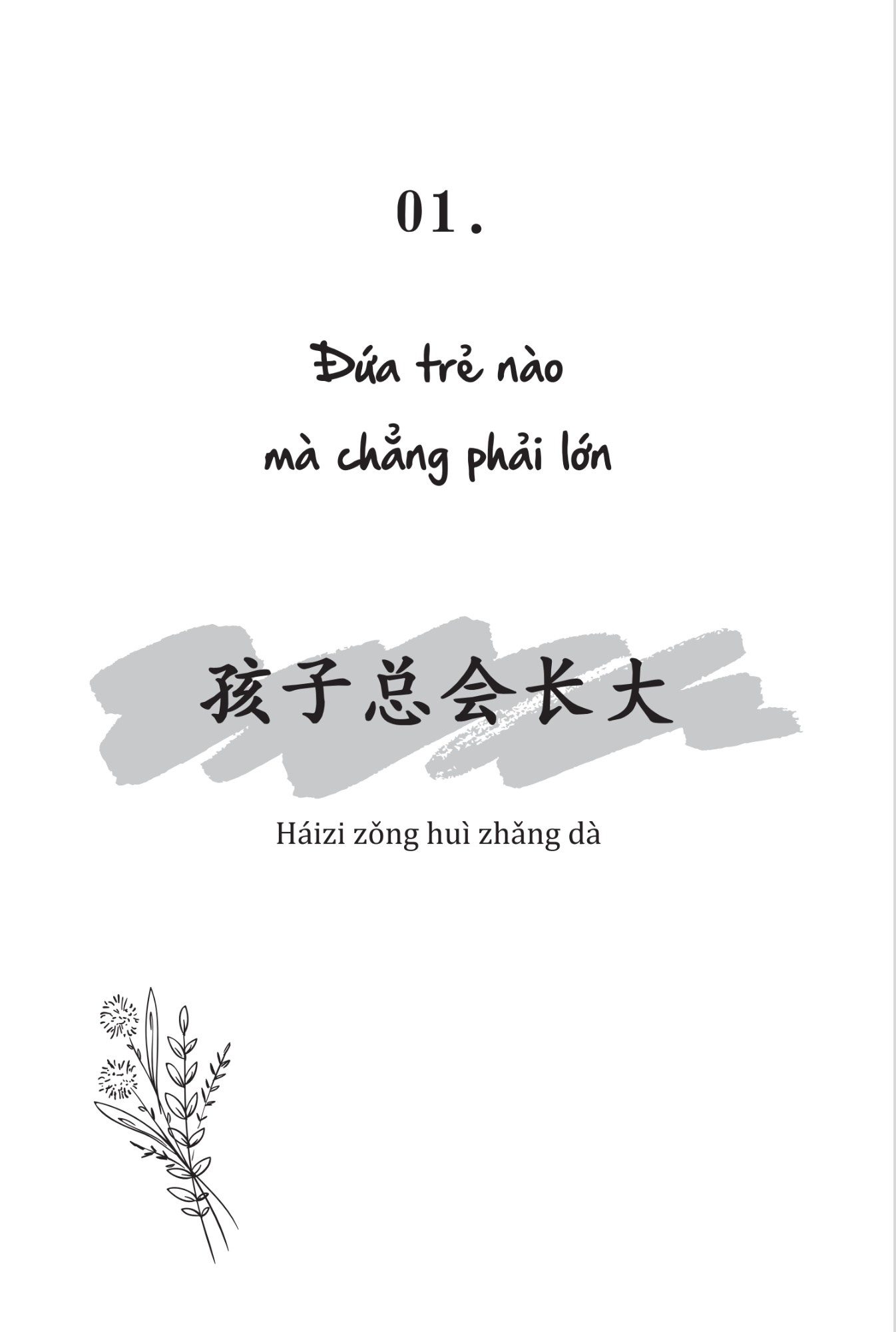 chưa kịp lớn đã phải trưởng thành - quyển 2 - phiên bản song ngữ việt-trung