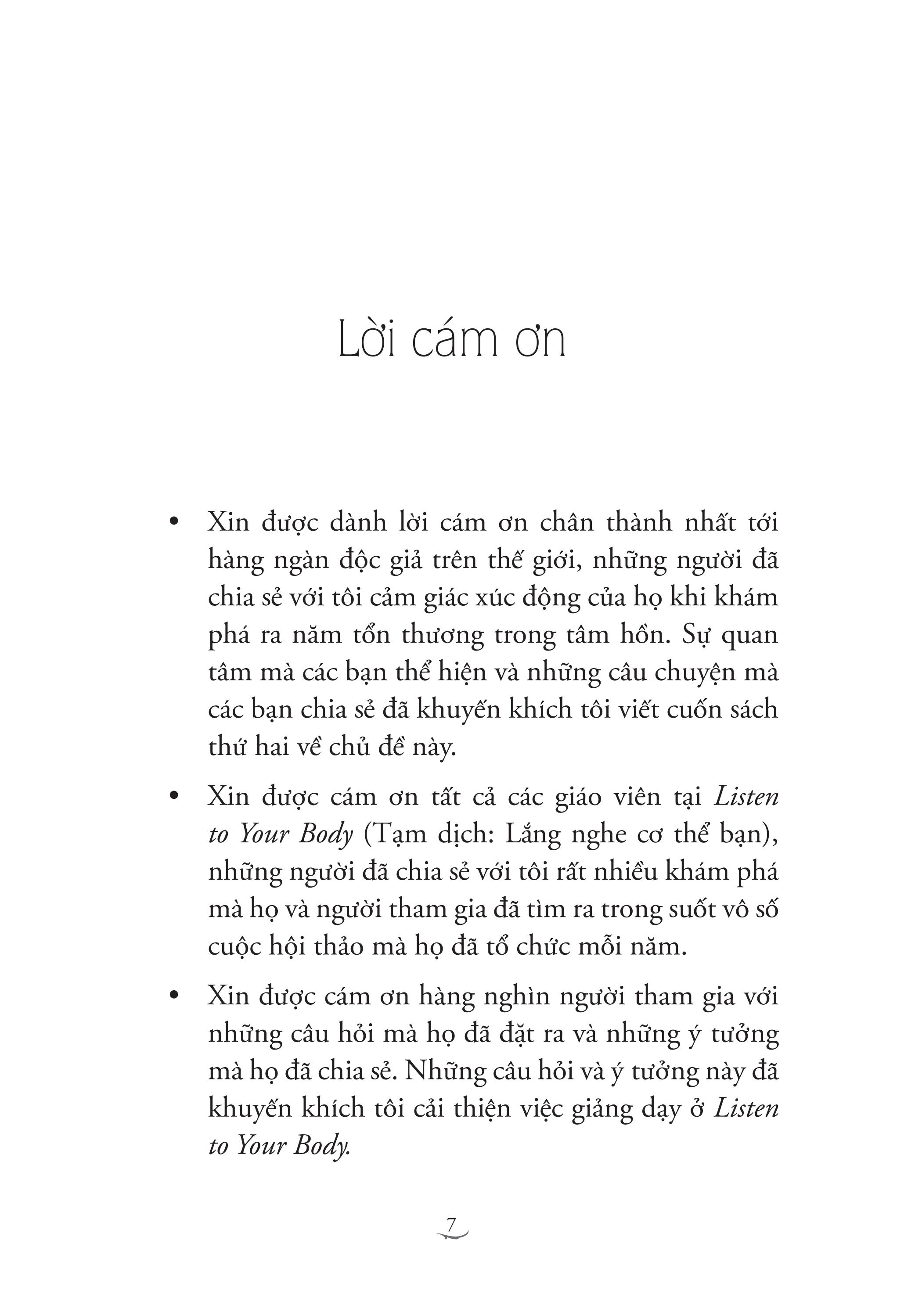 chữa lành 5 tổn thương