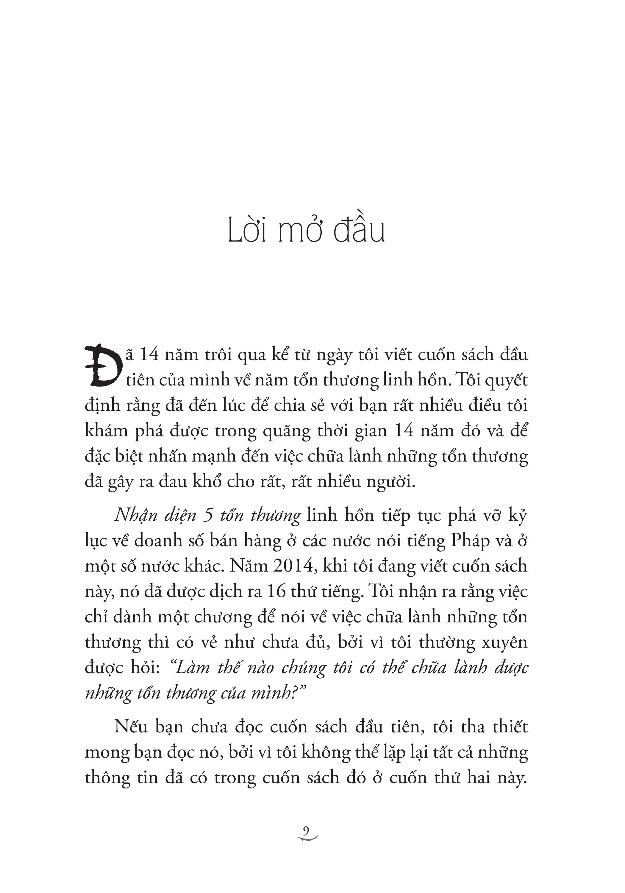 chữa lành 5 tổn thương