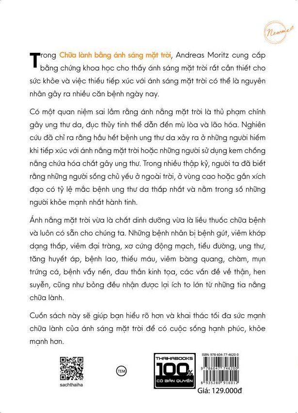 chữa lành bằng ánh sáng mặt trời