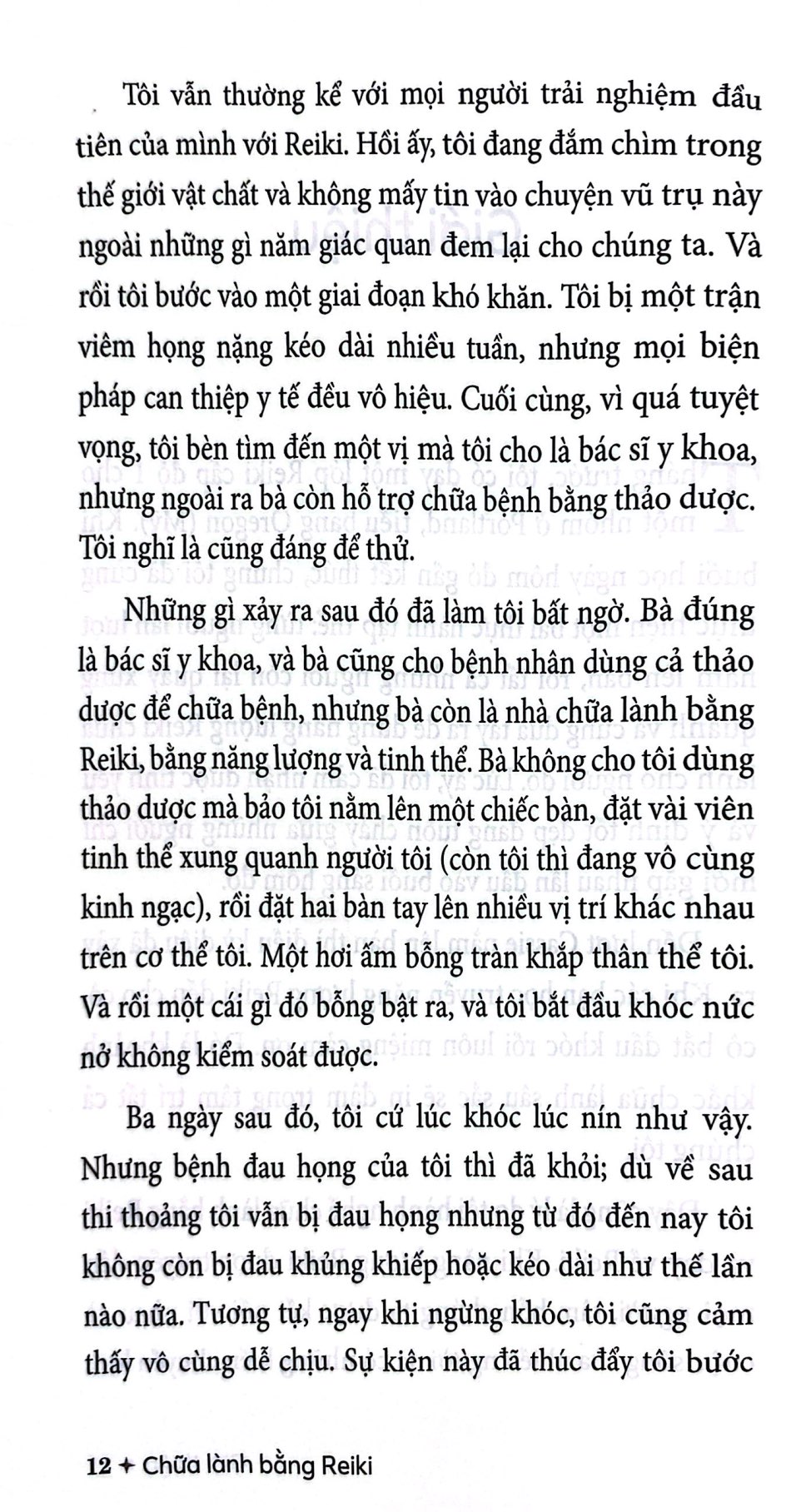 chữa lành bằng reiki