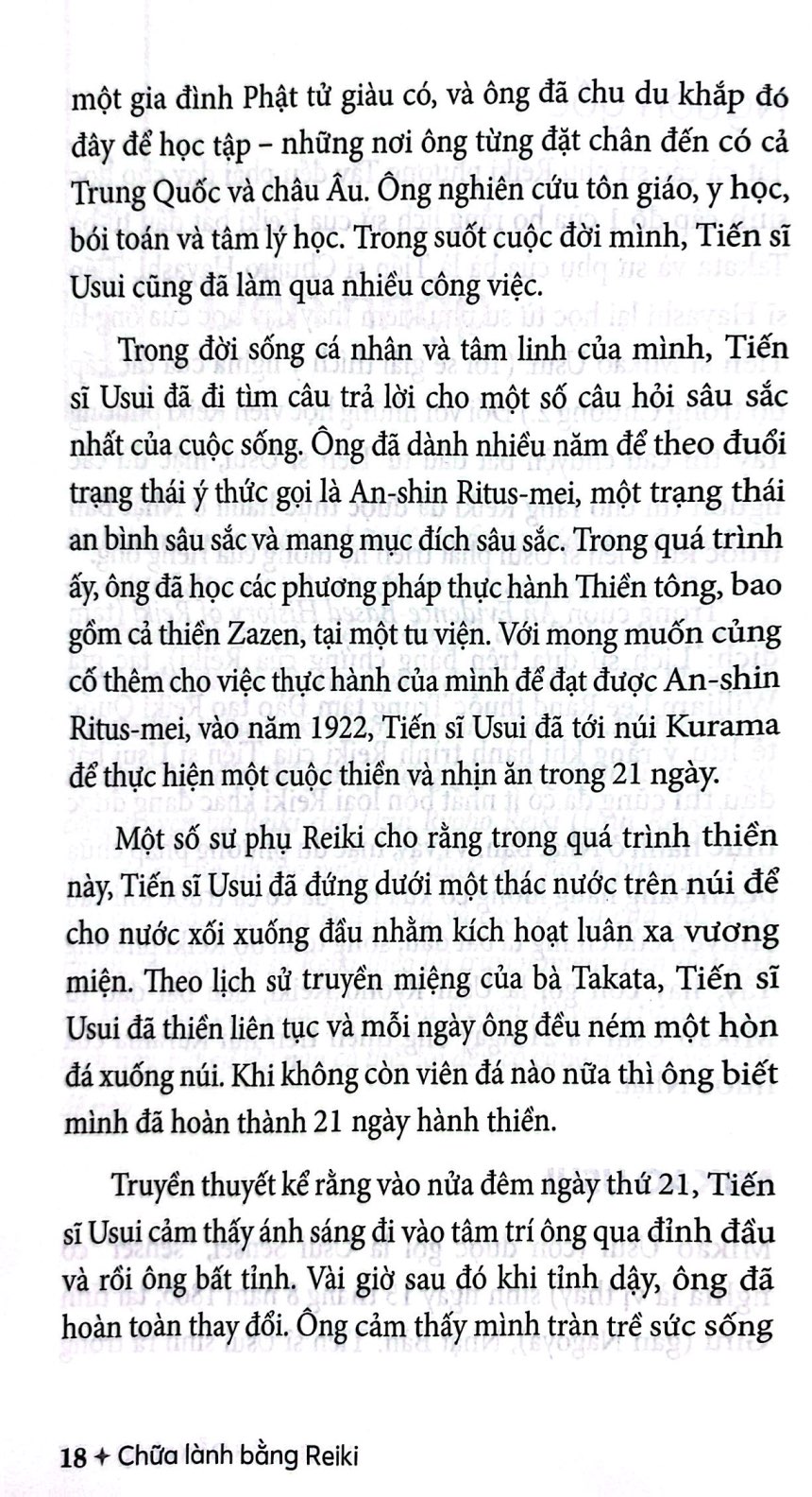 chữa lành bằng reiki