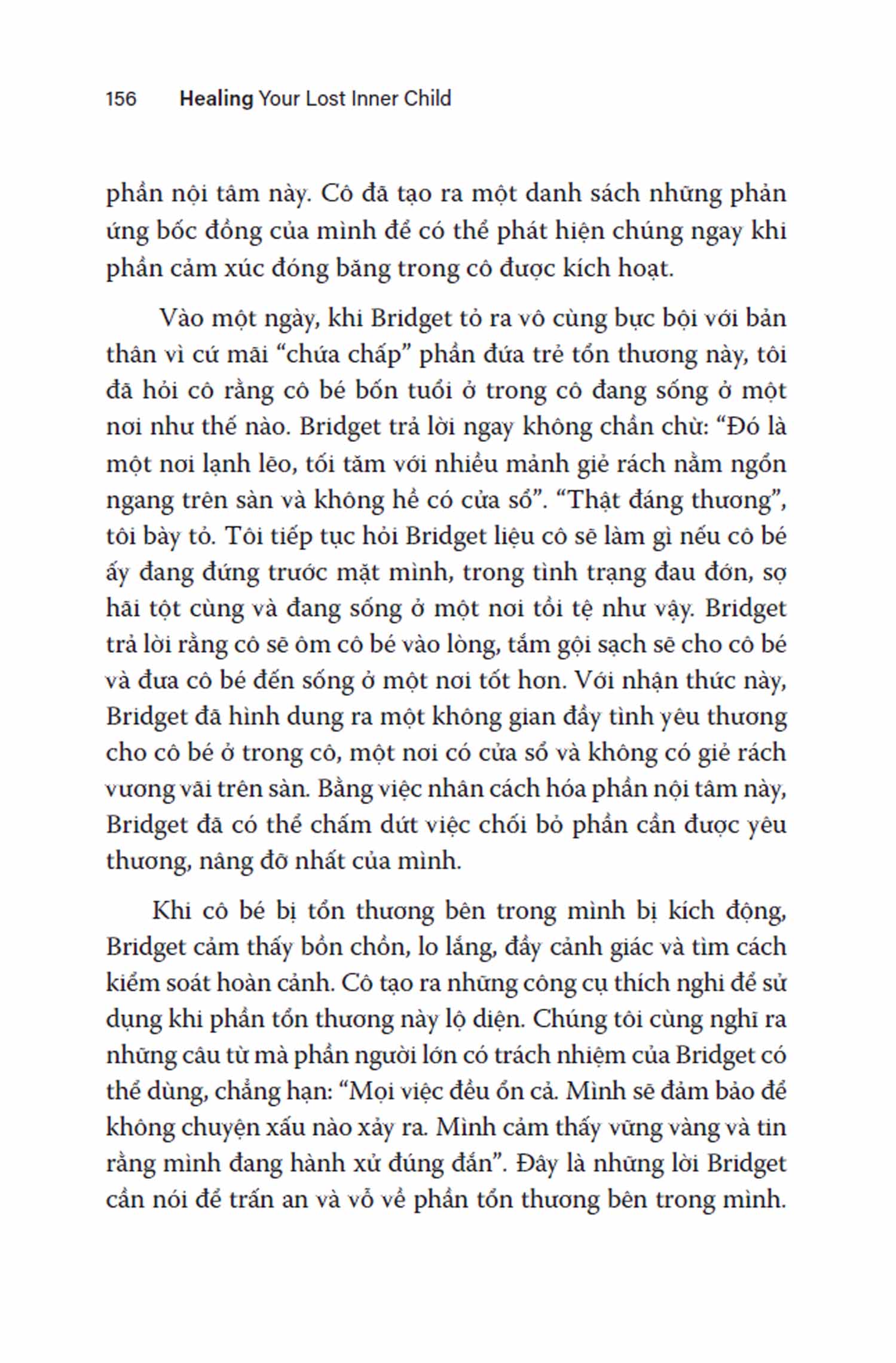 chữa lành đứa trẻ tổn thương bên trong