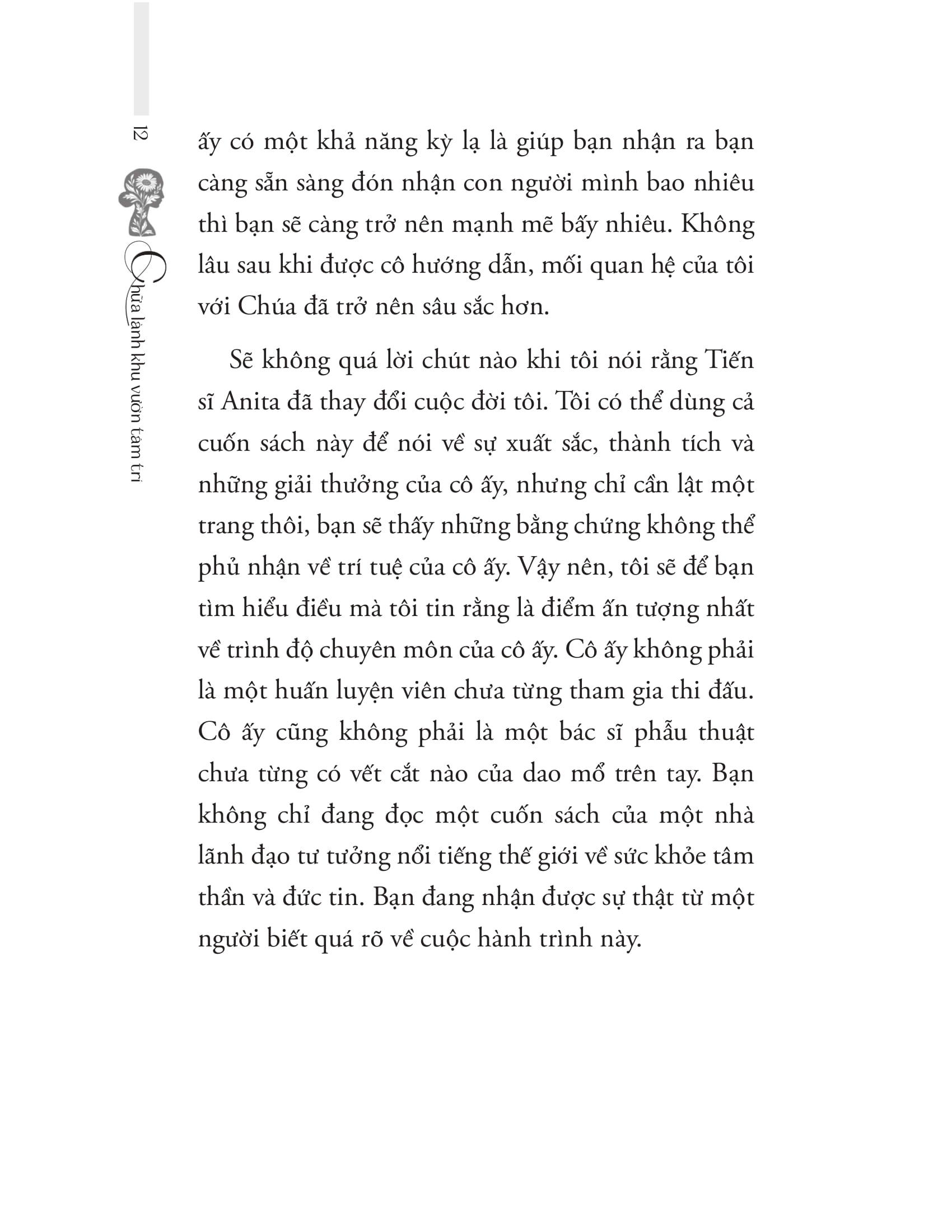 chữa lành khu vườn tâm trí