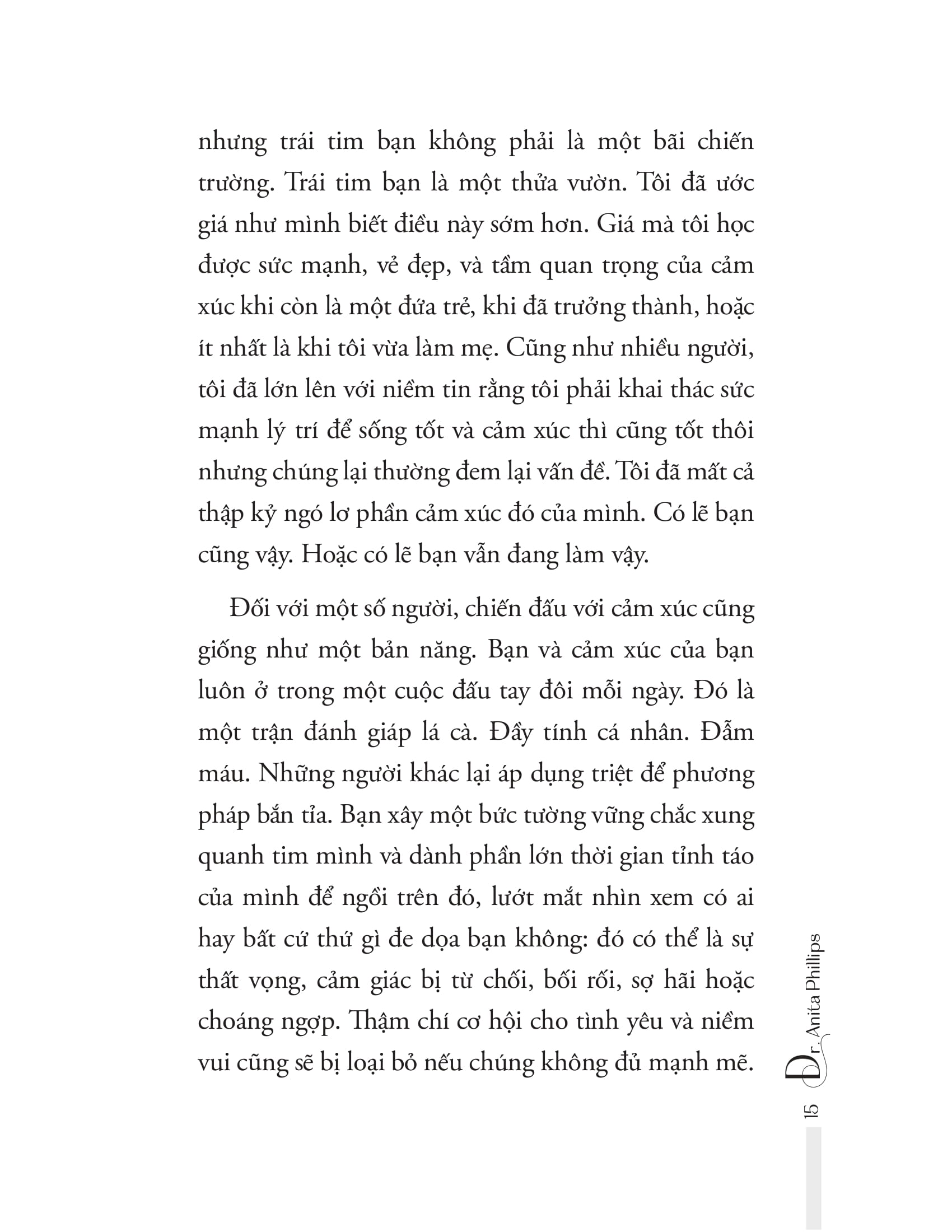 chữa lành khu vườn tâm trí