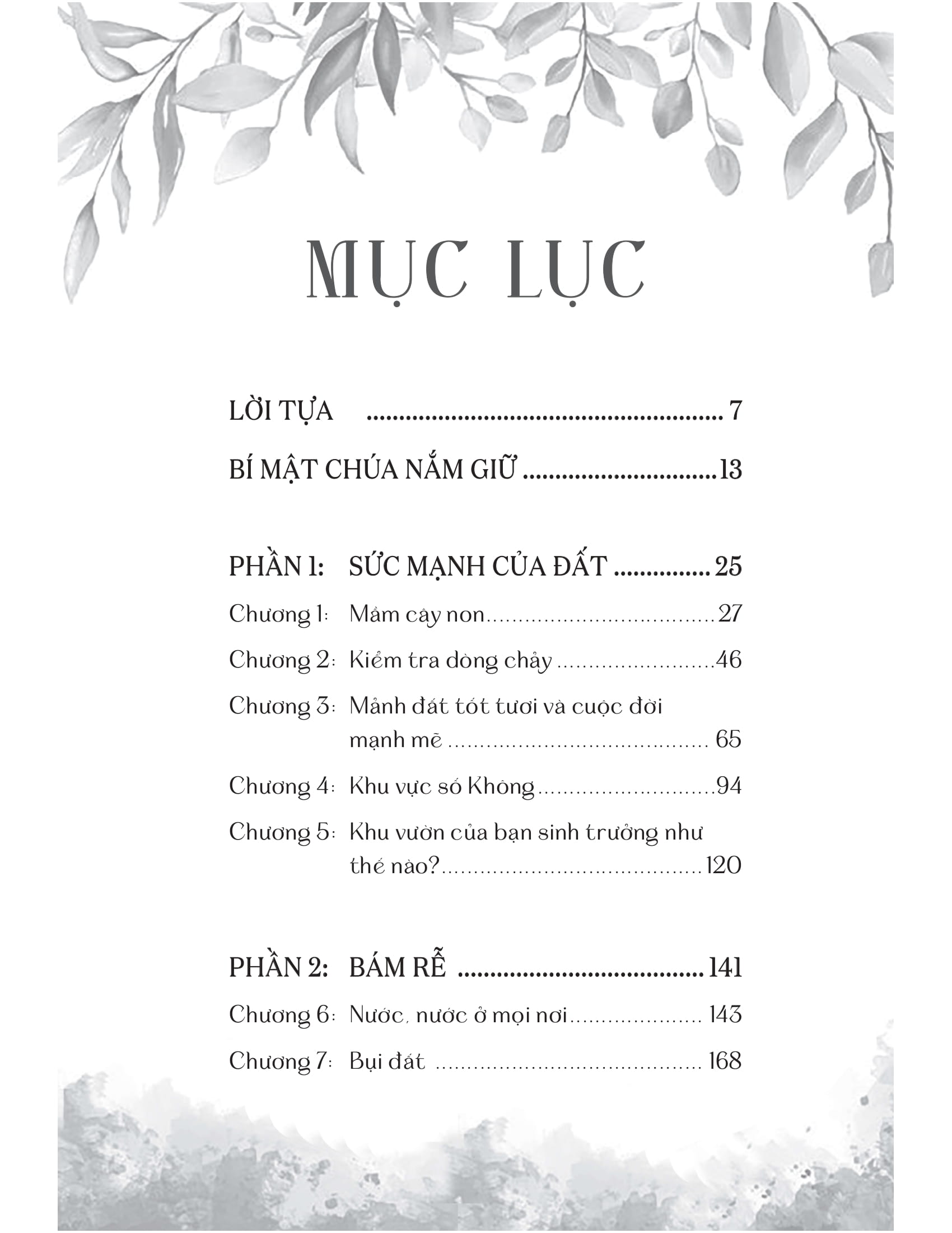 chữa lành khu vườn tâm trí