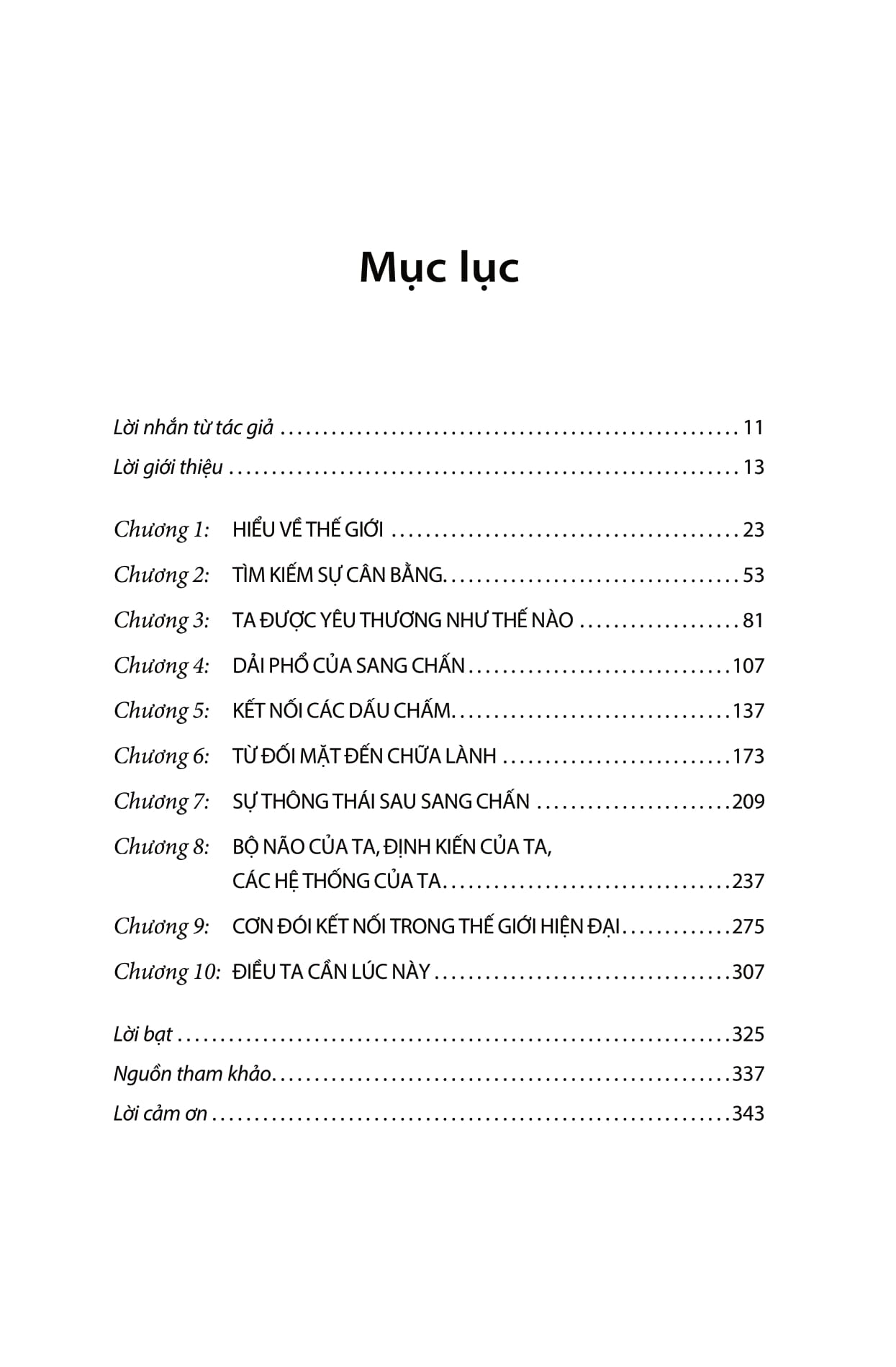 chữa lành những sang chấn tuổi thơ