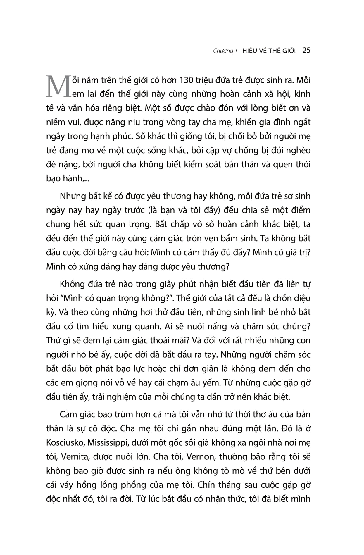 chữa lành những sang chấn tuổi thơ