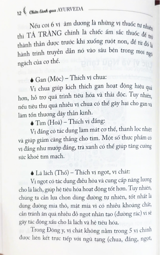 chữa lành qua ayurveda - mẹo để hiểu tạng người và tự chăm sóc bản thân