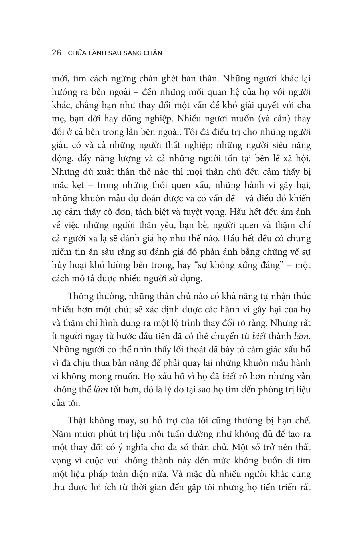 chữa lành sau sang chấn - how to do the work