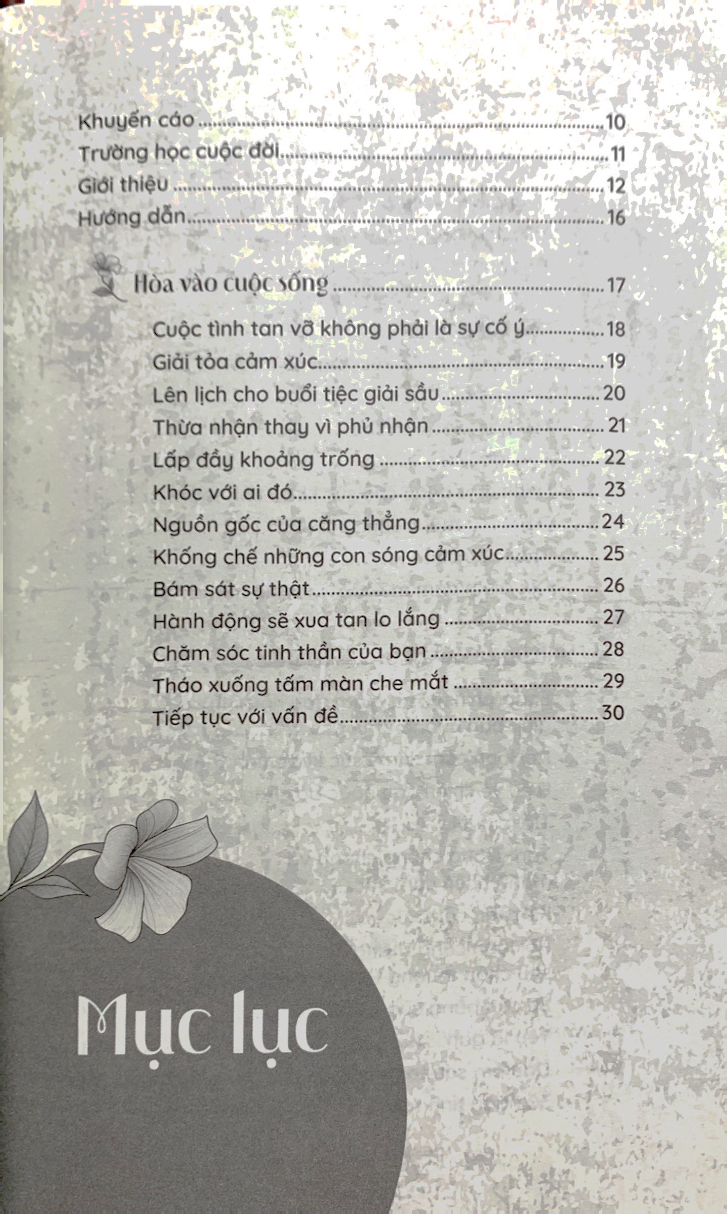 chữa lành sau tan vỡ