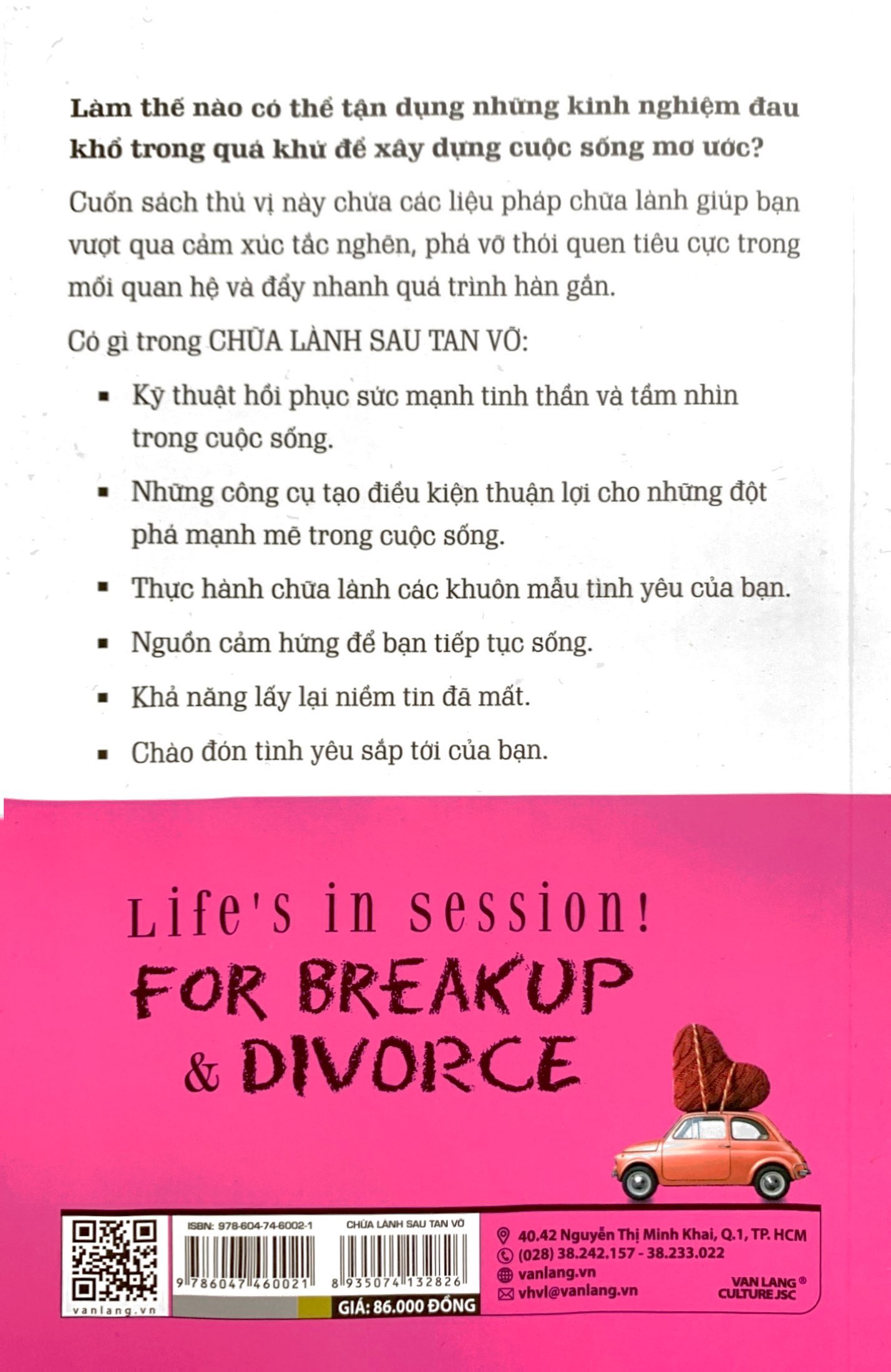 chữa lành sau tan vỡ