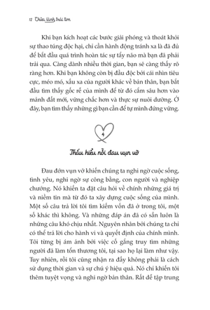chữa lành trái tim: dành cho bạn, người xứng đáng được yêu thương