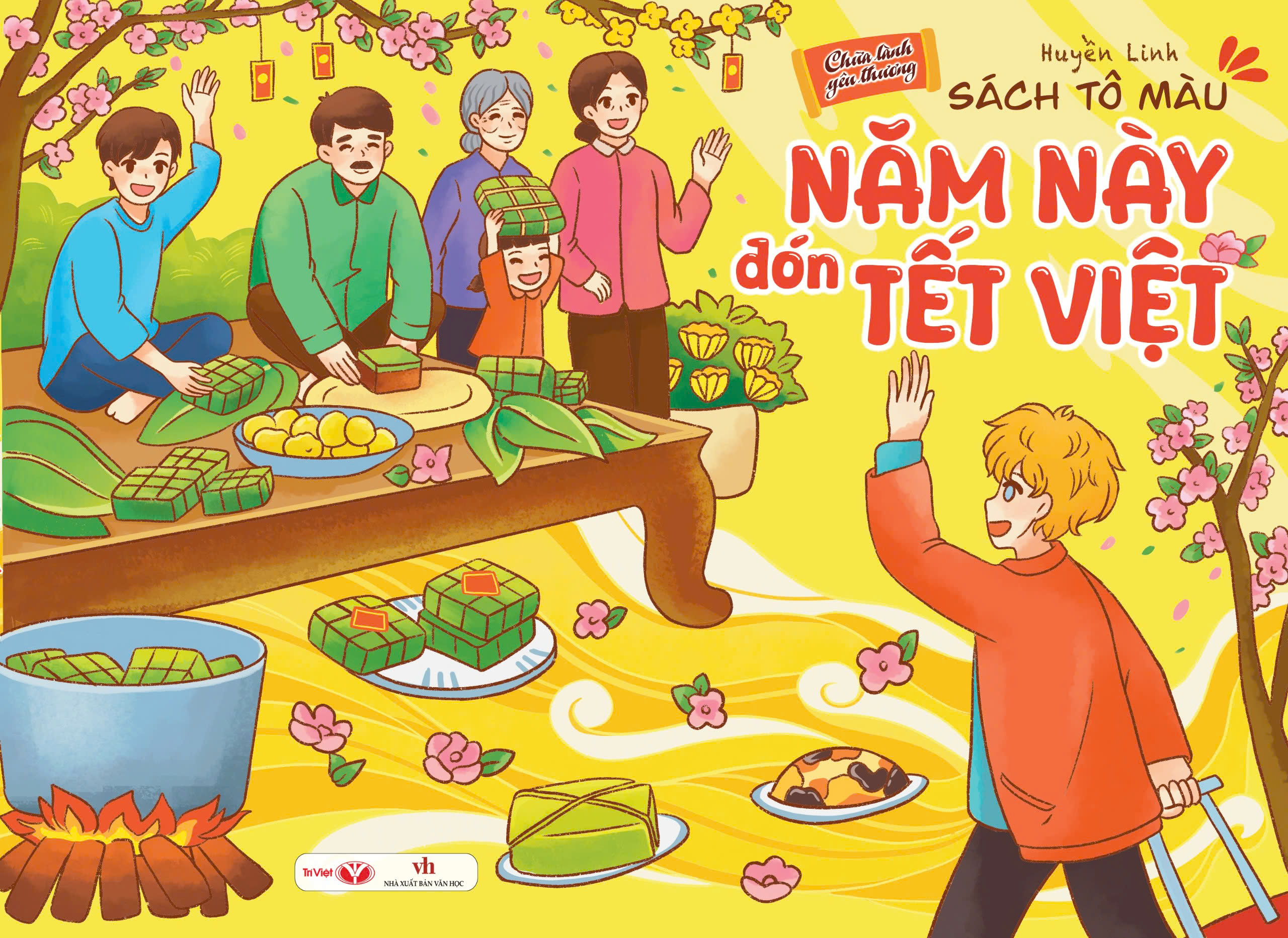 Chữa Lành Yêu Thương - Sách Tô Màu - Năm Này Đón Tết Việt
