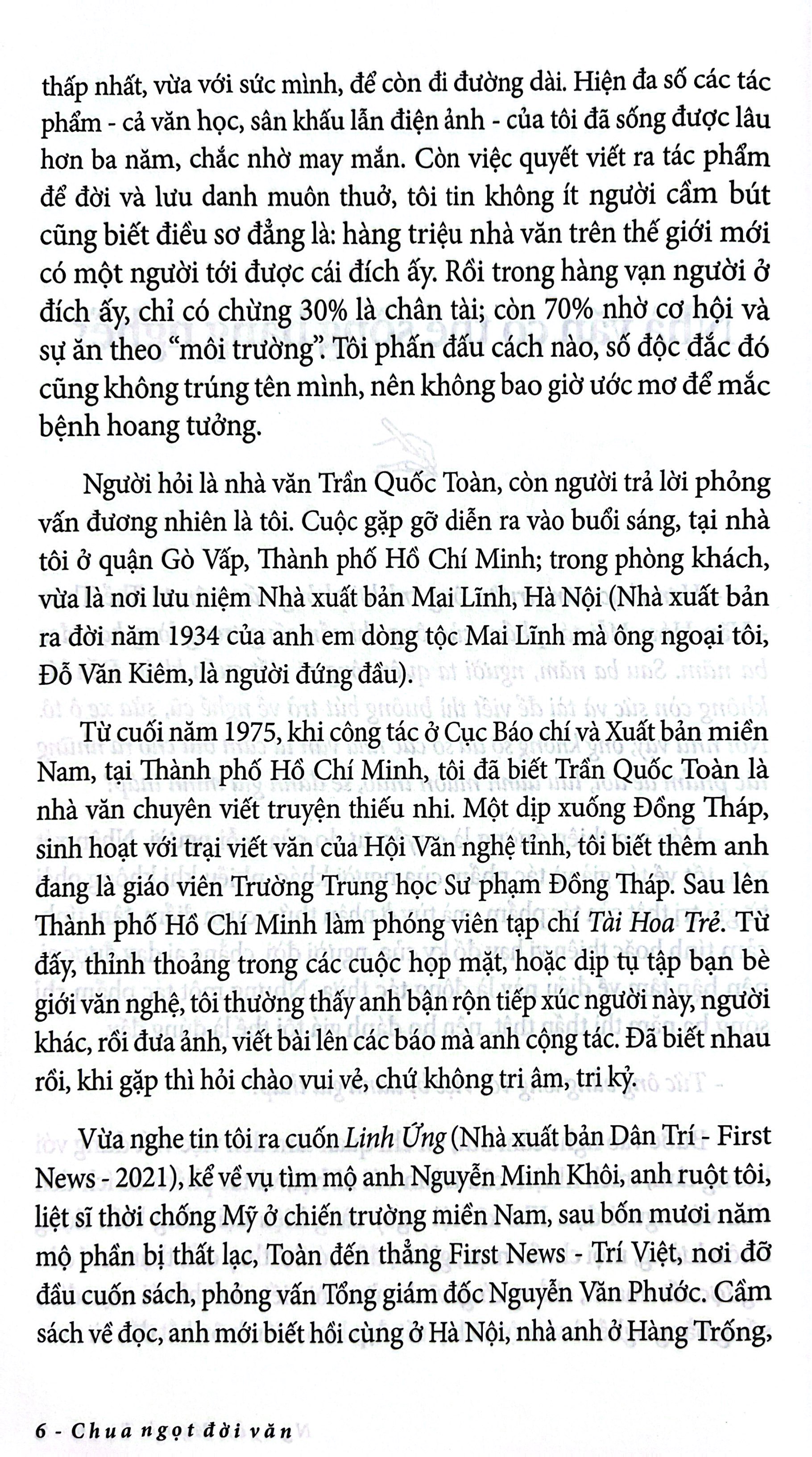 Chua Ngọt Đời Văn