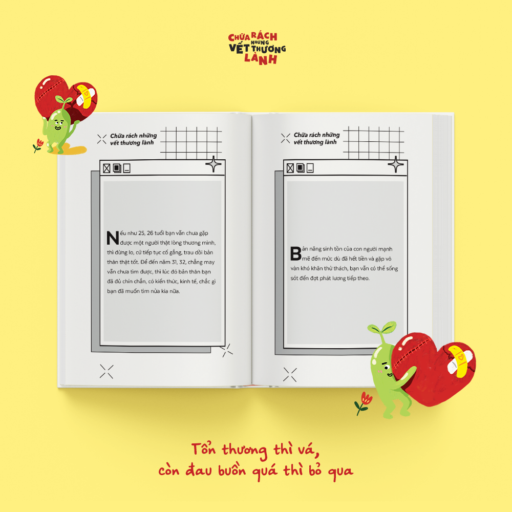 chữa rách những vết thương lành